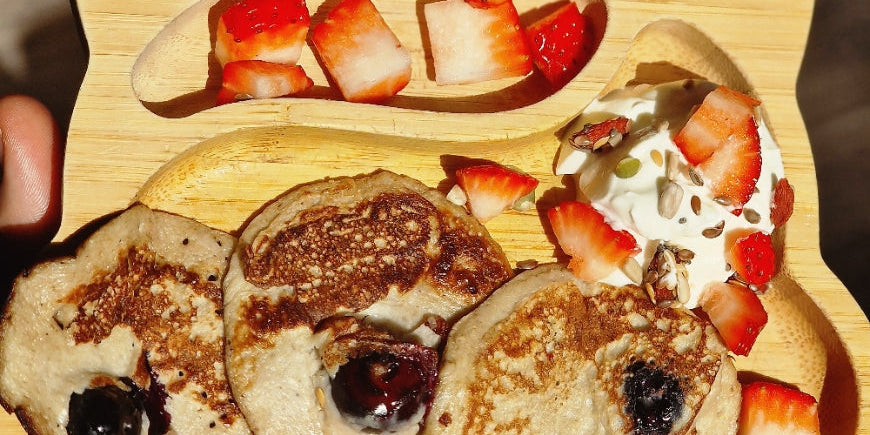 Banana & Oat Breakfast Pancakes