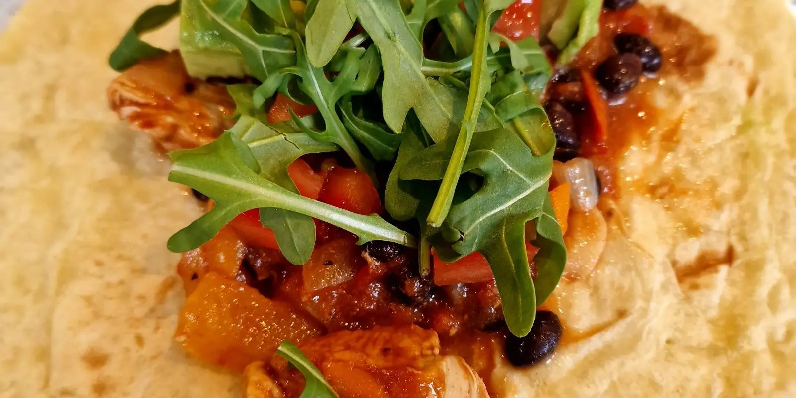 Chicken & Bean Fajitas