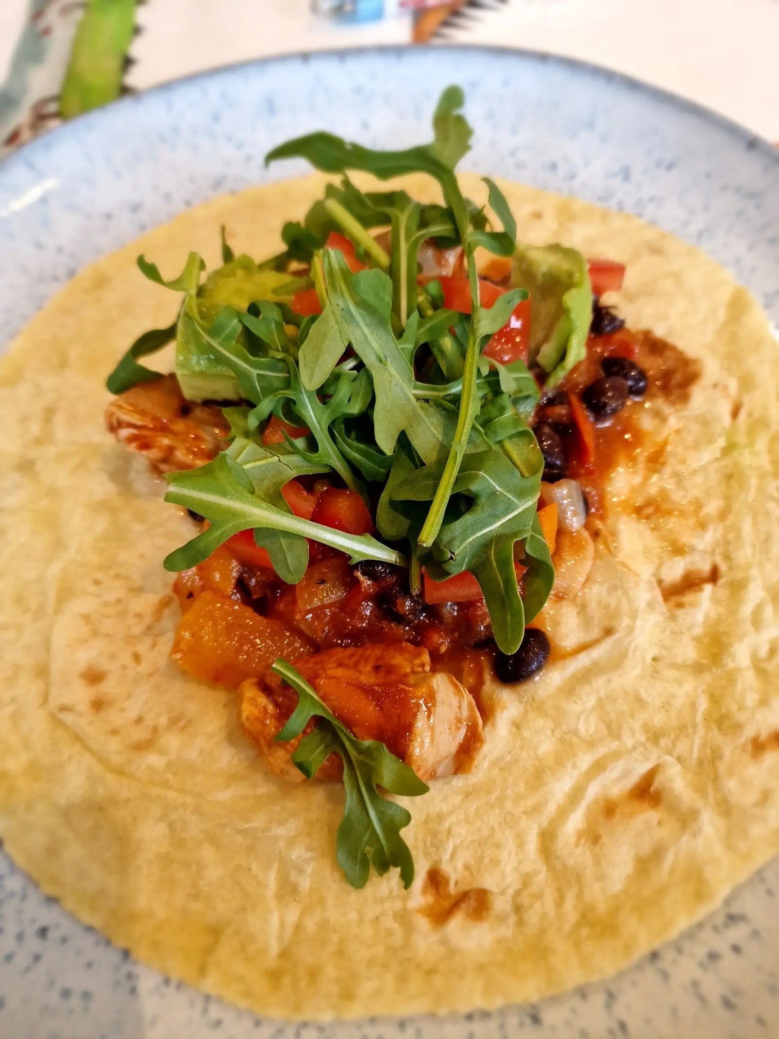 Chicken & Bean Fajitas