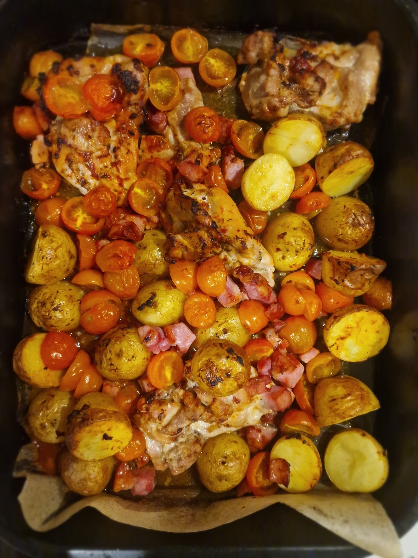 Italian Chicken Traybake