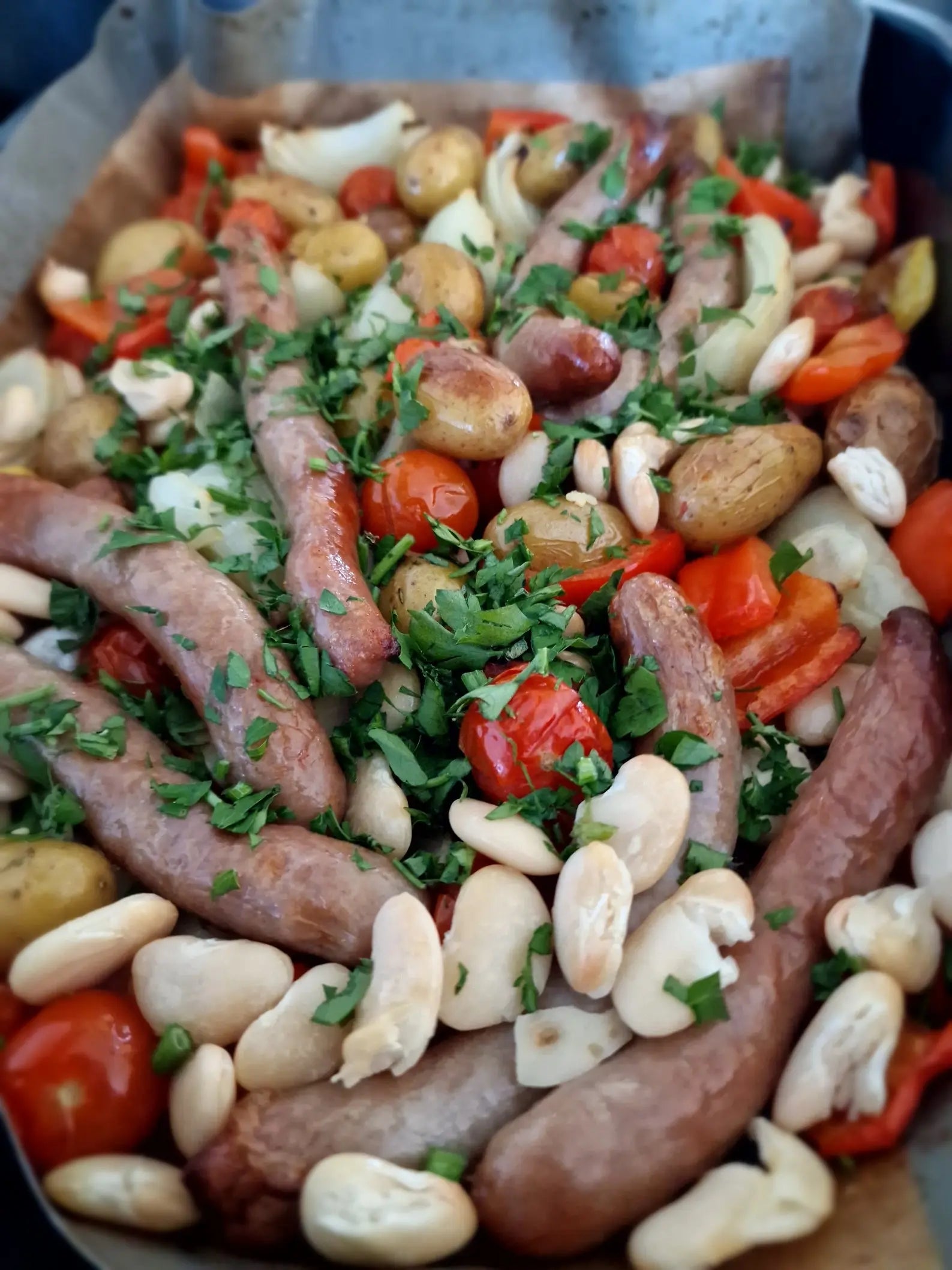 Sausage & Beans - Super Supper!