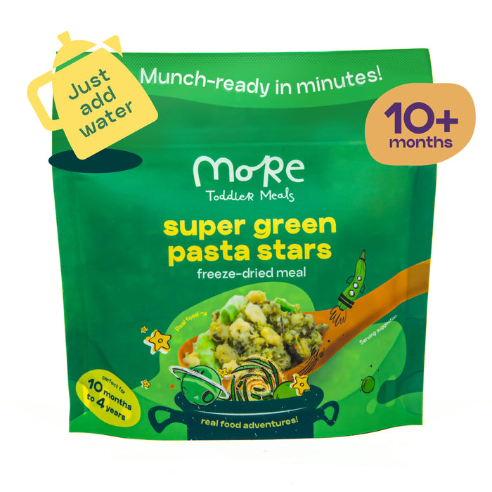 Super Green Pasta Stars More Toddler Meals
