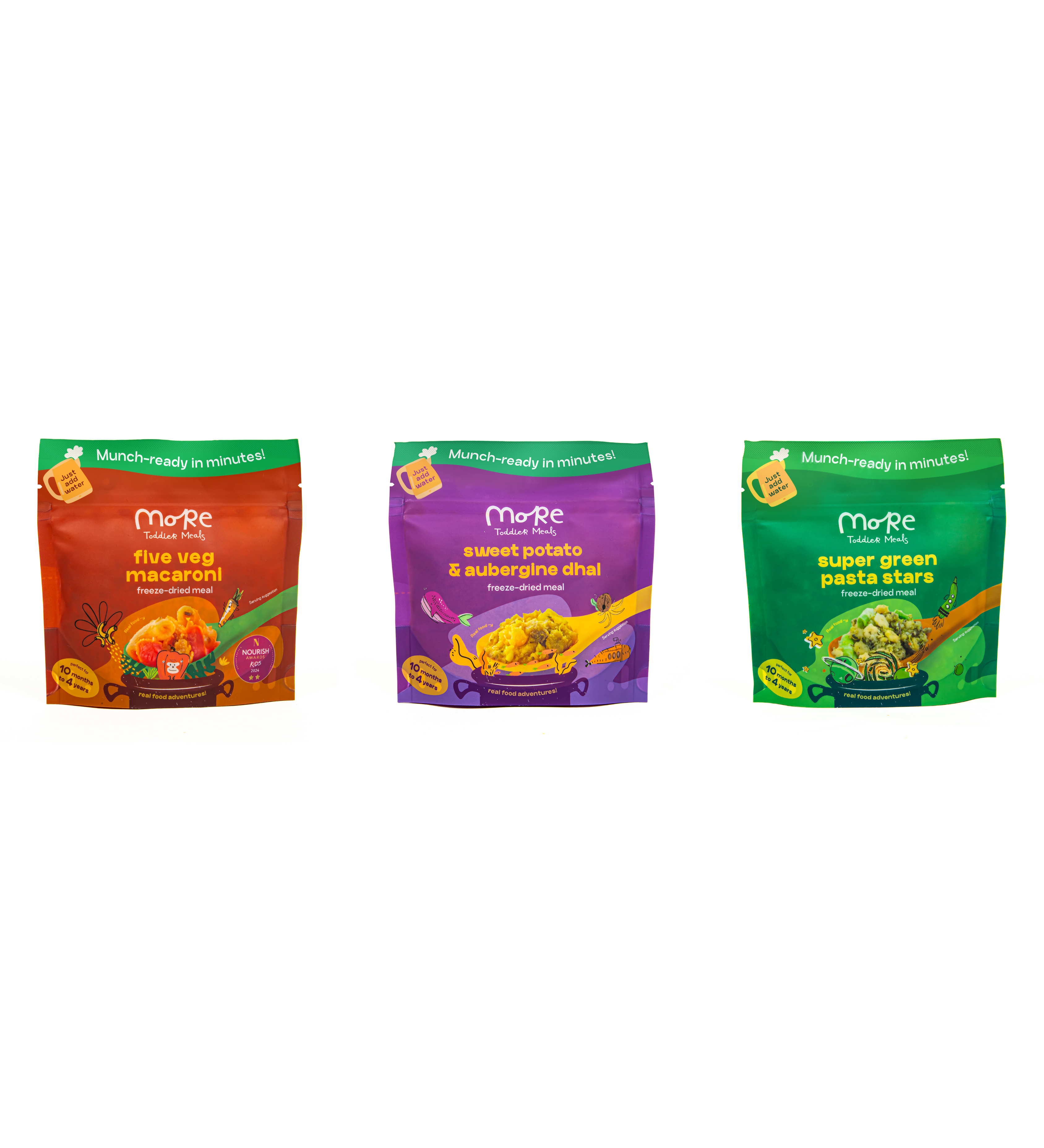 The Taste & Try Feeding Bundle - 3 Meals More