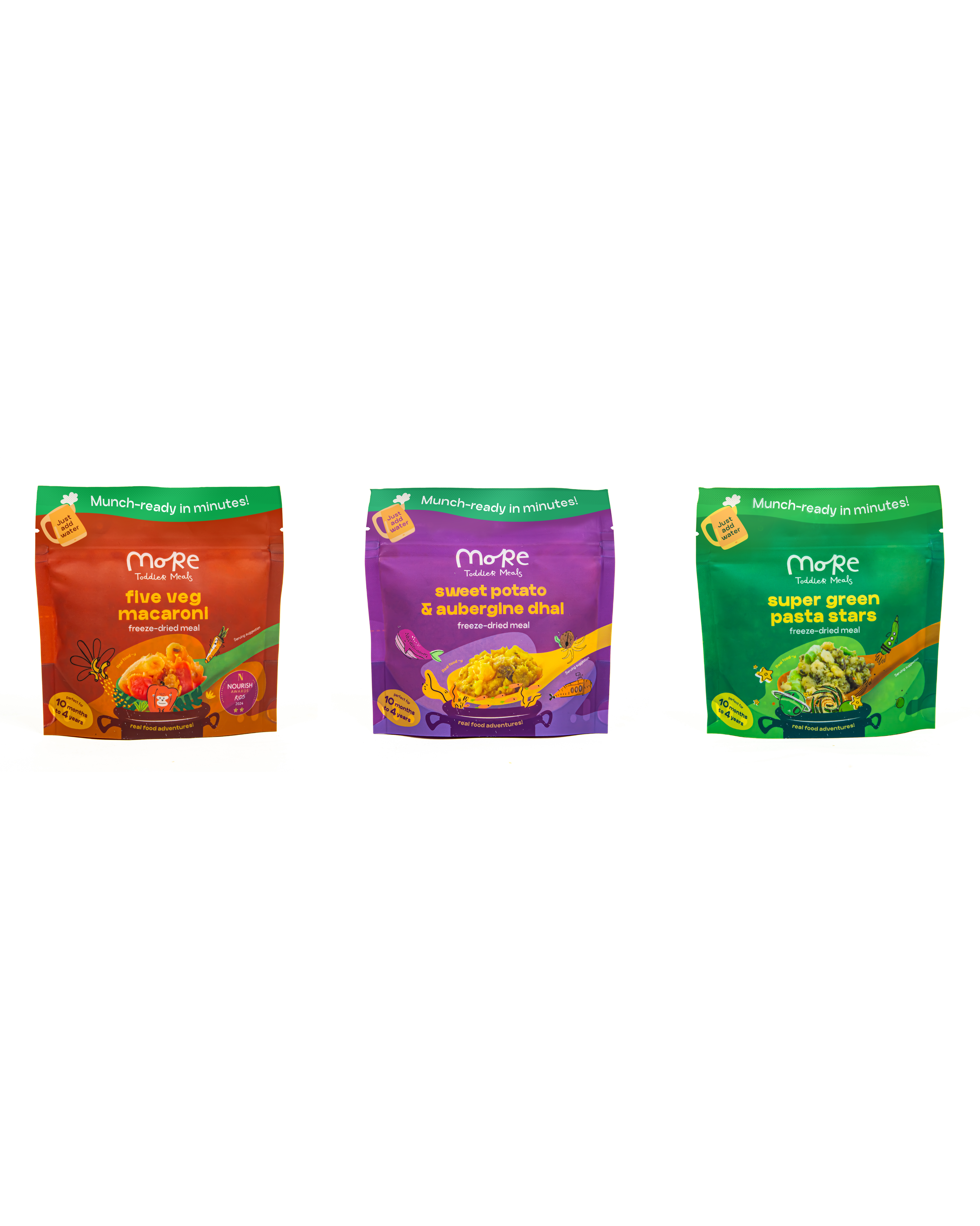 The Taste & Try Feeding Bundle - 3 Meals More