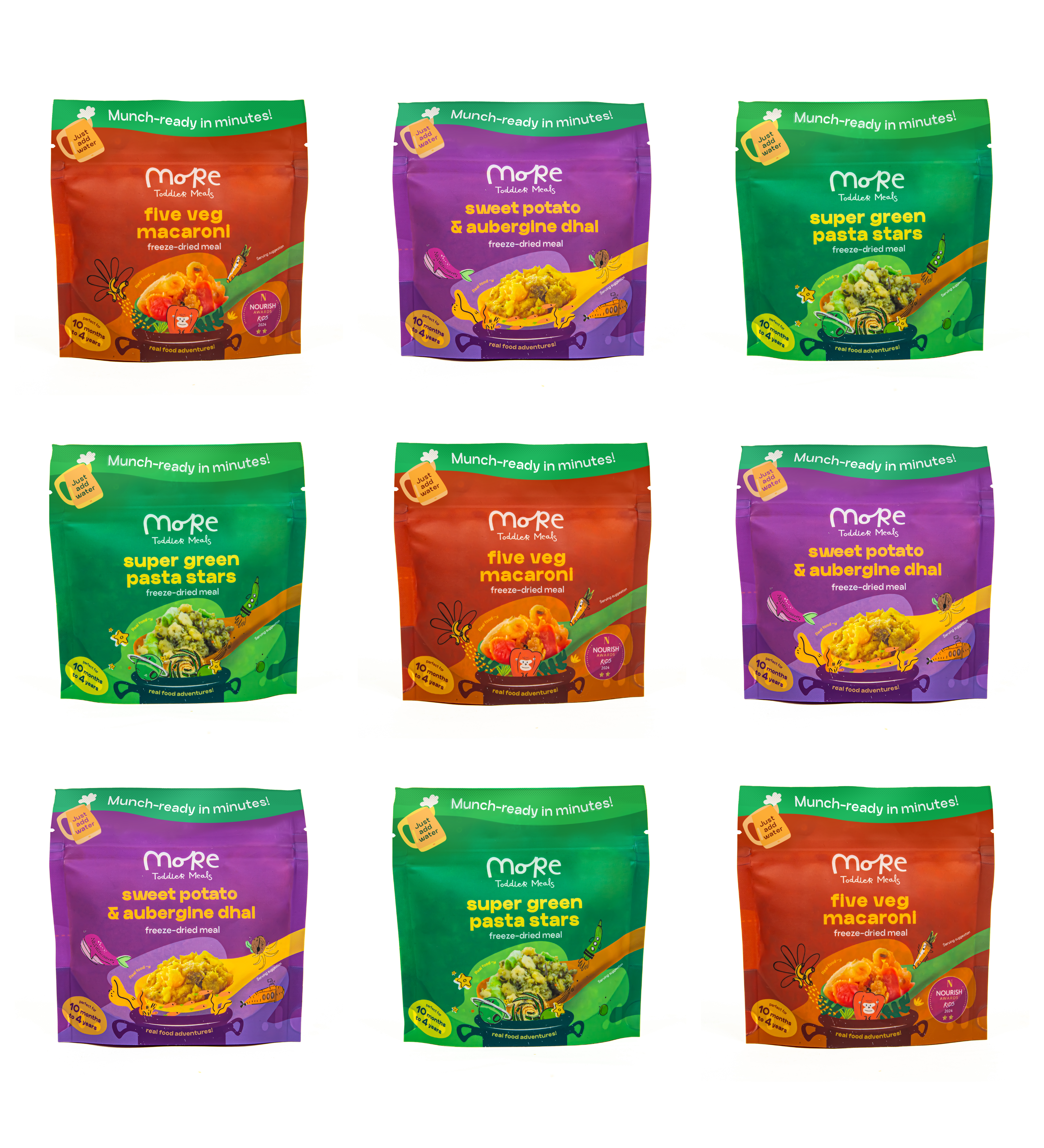 The Ultimate Feeding Bundle - 9 meals More